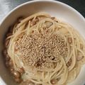 かぴーな's cooksnap of when they made 簡単☆納豆パスタ.