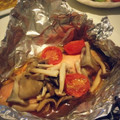 highzi's cooksnap of when they made 簡単＆絶品❤ 鮭ときのこのホイル焼き.