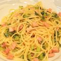 椿hime's cooksnap of when they made 大根っ葉パスタ♪.