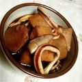 meychan's cooksnap of when they made イカと里芋の煮物.