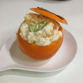 Hoink's cooksnap of when they made 器も柿で！　柿ときゅうりの白和え❀.