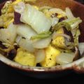 nanopana's cooksnap of when they made 白菜とサツマイモのレモンバター炒め.