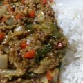 のりたまっこ☆'s cooksnap of when they made 白菜の水分でドライカレー.
