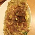 ∞ともちゃん∞'s cooksnap of when they made おつまみに変身‼ お好み焼き？かき揚げ？.
