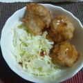 むに66's cooksnap of when they made 蓮根と大和芋の揚げ団子～甘酢あんかけ～.