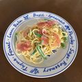 kirao3's cooksnap of when they made 生ハムとアスパラのクリームパスタ.