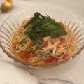 komugiko4's cooksnap of when they made 暑い夏はコレ♥トマトの冷製パスタ.