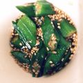 nagisaanya's cooksnap of when they made 簡単一品☆オクラの胡麻和え.