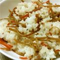mariko1713's cooksnap of when they made きんぴらごぼうが余ったら～きんぴらご飯♡.