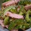 conn's cooksnap of when they made ゴーヤと魚肉ソーセージのポン酢和え.