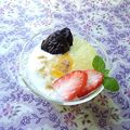 カルン's cooksnap of when they made いよかんとヨーグルトで簡単おやつ.
