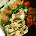 ♡KMS♡'s cooksnap of when they made お弁当のおかず◆残り物のひじき煮で卵焼き.