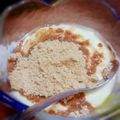 stq1606's cooksnap of when they made 擦りおろしりんご☆はったい粉ヨーグルト.