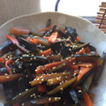 黒薔薇ゆみたん's cooksnap of when they made かぼちゃの皮のきんぴら.