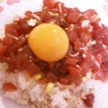 yonhaonma's cooksnap of when they made ユッケ好きに♪簡単マグロのユッケ.