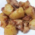 たかみえ21's cooksnap of when they made 鶏とじゃがいものにんにく醤油焼き.
