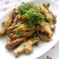 しゃむ伯爵's cooksnap of when they made 椎茸の味噌バター炒め　青じそてんこ盛りｗ.