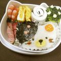しーちょい's cooksnap of when they made 簡単！キャラ弁☆黒ねこちゃん弁当.