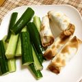 komutatata's cooksnap of when they made スティックはるまき 2種.
