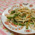 赤い電話's cooksnap of when they made もやしとニラのピリ辛炒め！.