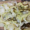 momonoji's cooksnap of when they made 白菜の塩コンブ柚子こしょう和え.