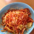 フクマコ's cooksnap of when they made にんじんさんの炒め物♦♫♦.
