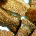 あずきなもなか's cooksnap of when they made ＊フランスパンできなこのラスク＊.