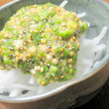kichicoron's cooksnap of when they made シャキシャキ大根とオクラの夏の小鉢.
