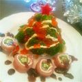ニコニコまっきー's cooksnap of when they made ✿生ハムの前菜✿オードブル☆クリスマスに♪♫.