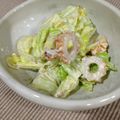 photokarin's cooksnap of when they made キャベツと竹輪の胡麻マヨ和え♡.