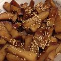 クックラフト's cooksnap of when they made 素朴なさつまいものきんぴら.