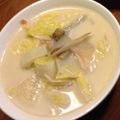キャメロンjp's cooksnap of when they made 白菜コンソメミルクスープ★.