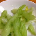 あんどうゆう子's cooksnap of when they made セロリの浅漬け.