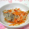 はやみちゃん's cooksnap of when they made 豆あじの南蛮漬け.