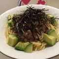 海老グラタン's cooksnap of when they made アボカド納豆パスタ.