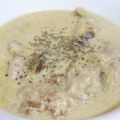 しゅら♡'s cooksnap of when they made トロトロ長ネギと鶏肉のクリーム煮込み.
