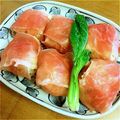 ちほ0313's cooksnap of when they made 生ハムライスラップ.