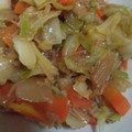 祐花花's cooksnap of when they made 簡単♡残り物で野菜炒め♡.