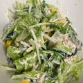 みにぽよ's cooksnap of when they made ☆きゅうりとレタスのツナサラダ☆.