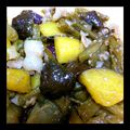 omiso's cooksnap of when they made なすとさつま芋と豚肉のさっぱり煮.