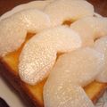 まぽろーん's cooksnap of when they made 冷たい梨と温かトーストのびっくりコラボ.