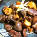 柳さき's cooksnap of when they made 鶏モツの甘辛煮.