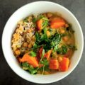ひさかた's cooksnap of when they made ☆ひよこ豆とサツマイモのカレー☆.
