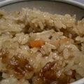 はっぷるすたー's cooksnap of when they made おたまで計量！きのこの炊き込みご飯♪.