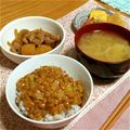 ひぴちゅー's cooksnap of when they made 焼き肉風味の納豆：レオン亭.