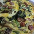 紅茶大好き's cooksnap of when they made ほうれん草とベーコン、きのこのキッシュ☆.