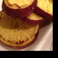irorororo's cooksnap of when they made さつまいものフライパン焼き.