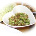 ゆけり３兄弟's cooksnap of when they made 簡単にプラス１品❢オクラのおかか和え.