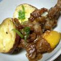 みのさとう's cooksnap of when they made さつまいもと豚のマヨぽん炒め.