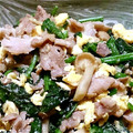 waves's cooksnap of when they made ふっくら卵とほうれん草炒め。.